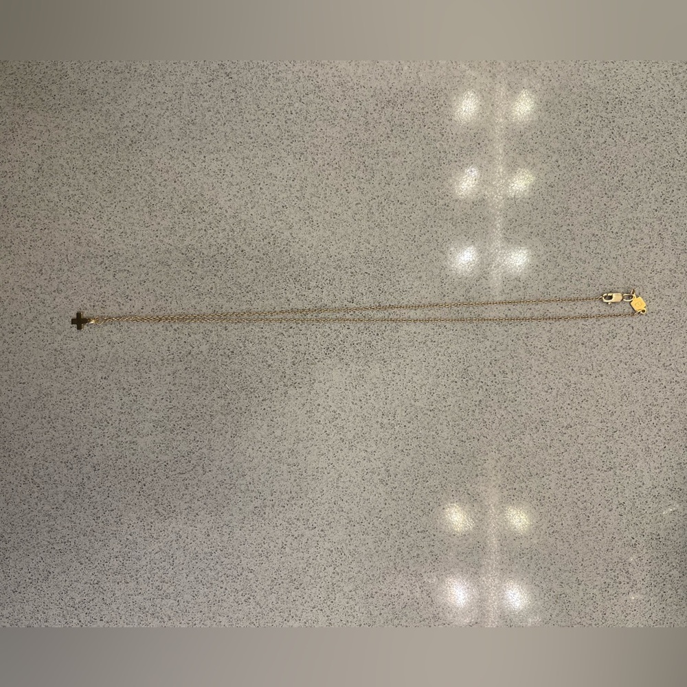 Cross (plus sign) necklace